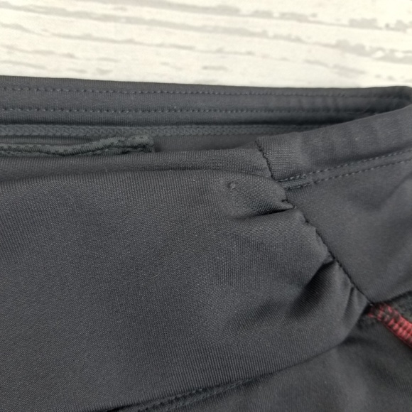 Athleta Cropped Grey Pink Leggings Active Wear Gym - Picture 3 of 6